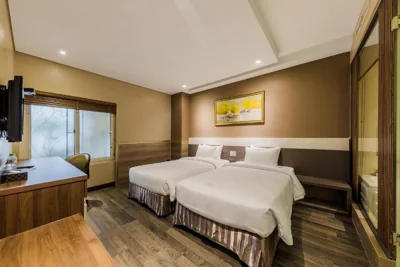 Chambre twin avec vue — Sunflower Luxury Hotel